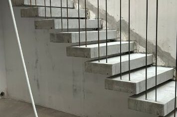 лестницы на больцах технологию крепления {