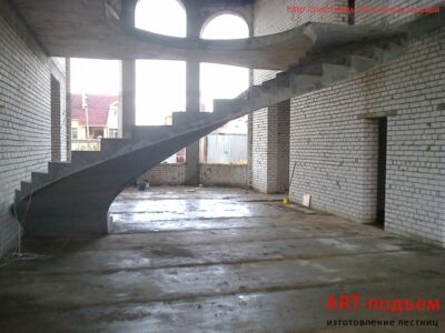 Винтовые бетонные лестницы на заказ 1