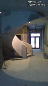 Винтовые бетонные лестницы на заказ 29