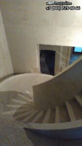 Винтовые бетонные лестницы на заказ 33