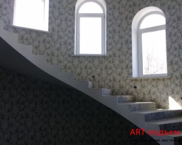 Маршевые лестницы для частного дома 1 Маршевые монолитные бетонные лестницы под ключ в Москве и Московской области 1