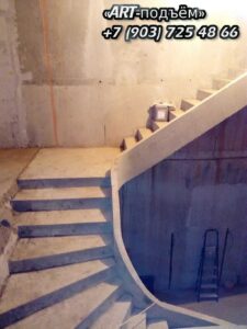 Маршевые лестницы для частного дома 12 Маршевые монолитные бетонные лестницы под ключ в Москве и Московской области 12