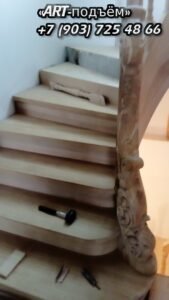 Маршевые лестницы для частного дома 17 Маршевые монолитные бетонные лестницы под ключ в Москве и Московской области 17