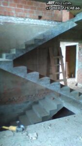 Маршевые лестницы для частного дома 30 Маршевые монолитные бетонные лестницы под ключ в Москве и Московской области 30