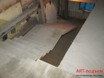 Маршевые лестницы для частного дома 40 Маршевые монолитные бетонные лестницы под ключ в Москве и Московской области 40