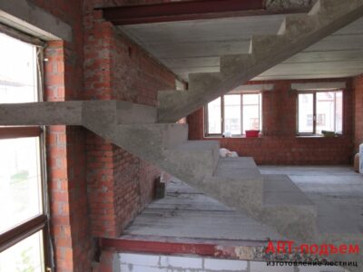 Маршевые лестницы для частного дома 45 Маршевые монолитные бетонные лестницы под ключ в Москве и Московской области 45