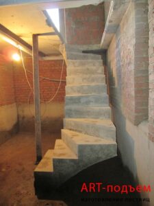 Маршевые лестницы для частного дома 51 Маршевые монолитные бетонные лестницы под ключ в Москве и Московской области 51