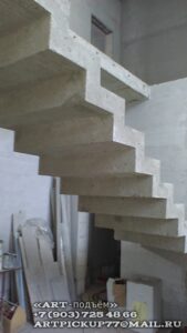 Маршевые лестницы для частного дома 57 Маршевые монолитные бетонные лестницы под ключ в Москве и Московской области 57