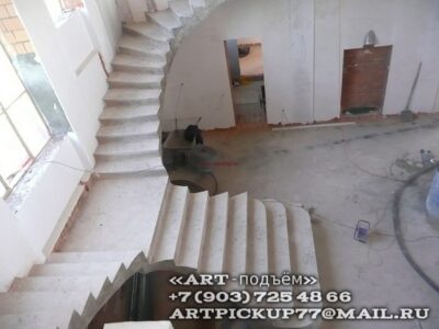 Маршевые лестницы для частного дома 59 Маршевые монолитные бетонные лестницы под ключ в Москве и Московской области 59