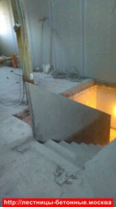 Маршевые лестницы для частного дома 62 Маршевые монолитные бетонные лестницы под ключ в Москве и Московской области 62