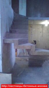 Маршевые лестницы для частного дома 66 Маршевые монолитные бетонные лестницы под ключ в Москве и Московской области 66