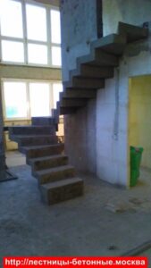 Маршевые лестницы для частного дома 68 Маршевые монолитные бетонные лестницы под ключ в Москве и Московской области 68