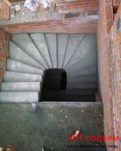 Маршевые лестницы для частного дома 76 Маршевые монолитные бетонные лестницы под ключ в Москве и Московской области 77